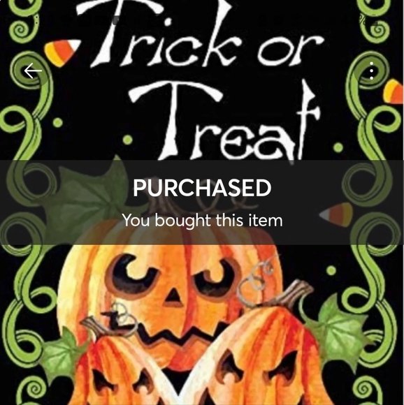 Other - Halloween decorative flag